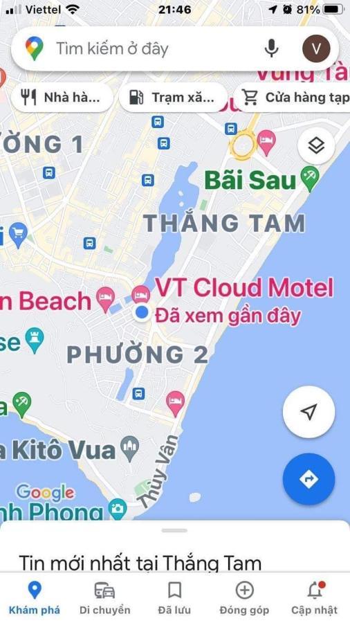Khanh Van - Vt Cloud Mini Hotel 头顿 外观 照片